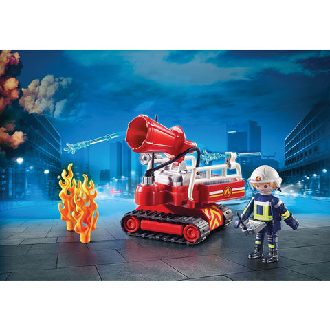 Playmobil City Action Fire Water Cannon-9467-Animal Kingdoms Toy Store
