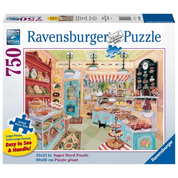 Ravensburger Corner Bakery 750pc Large Format Puzzle-RB16803-3-Animal Kingdoms Toy Store