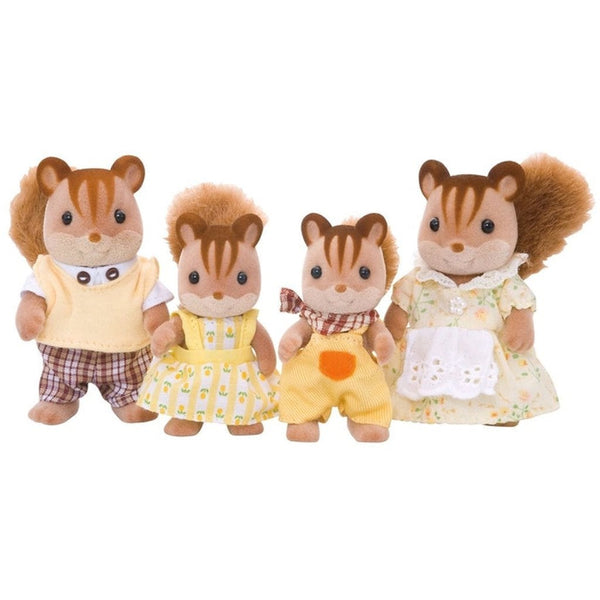 Sylvanian Families Walnut Squirrel Family-4172-Animal Kingdoms Toy Store