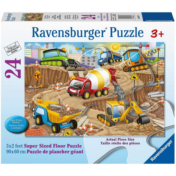 Ravensburger Construction Fun 24pc Puzzle-RB03077-4-Animal Kingdoms Toy Store