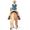 Papo Wild West Horse and Cowgirl-51566-Animal Kingdoms Toy Store