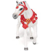 Papo White Arabian Horse in Parade Dress-51568-Animal Kingdoms Toy Store