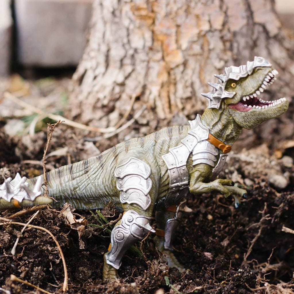 Safari Ltd Armored Tyrannosaurus Rex-SAF100712-Animal Kingdoms Toy Store