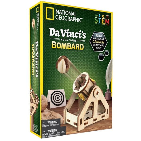 National Geographic DaVinci Inventions Bombard-NGDAVBOM-Animal Kingdoms Toy Store