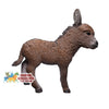 Schleich Exclusive Brown Donkey Foal-42407-Animal Kingdoms Toy Store