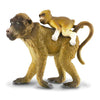 CollectA Baboon Female with Baby-88203-Animal Kingdoms Toy Store
