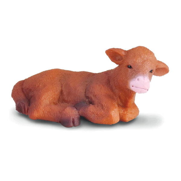 CollectA Highland Calf lying down-88243-Animal Kingdoms Toy Store