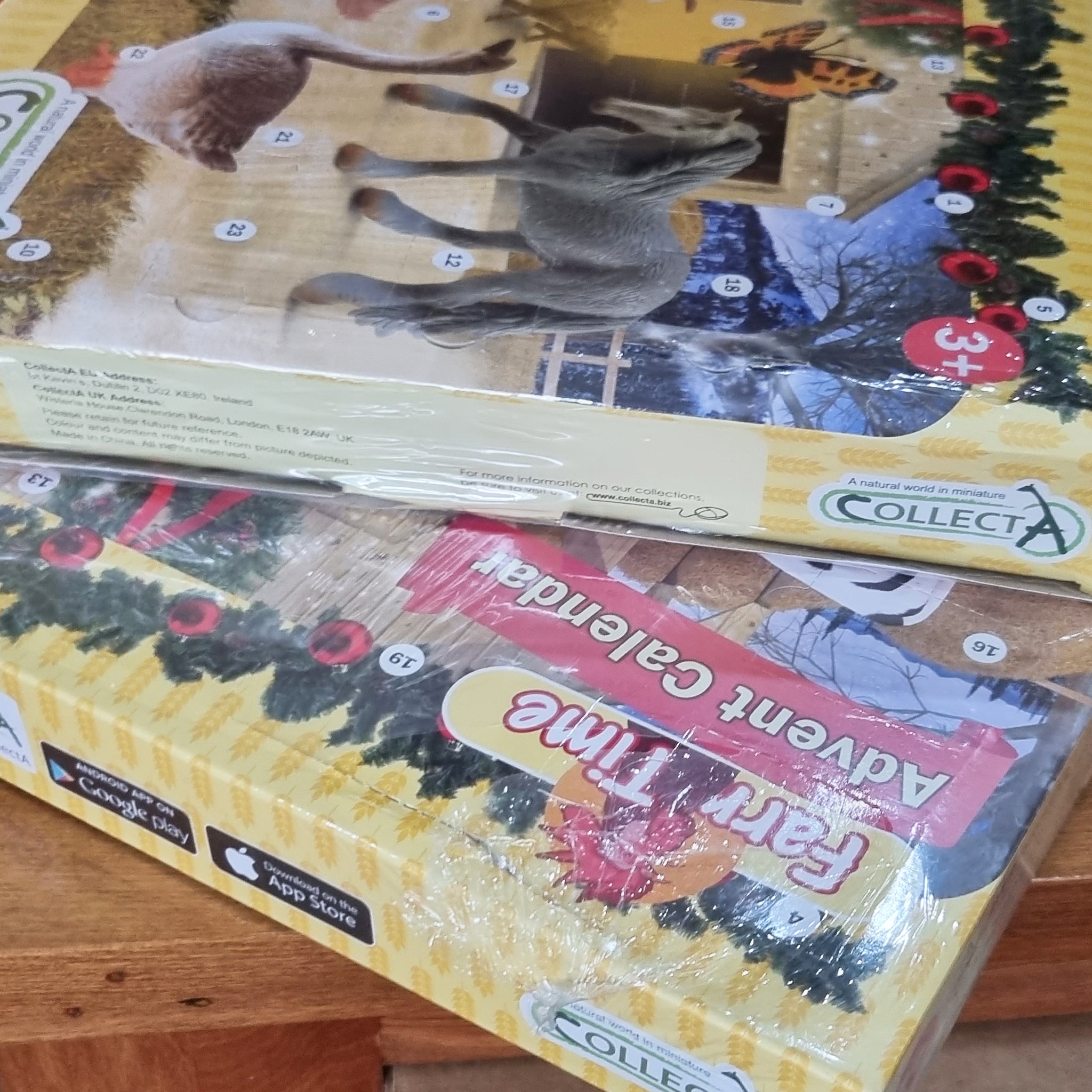 CollectA Advent Calendar Horse and Farm Damaged Box Animal Kingdoms