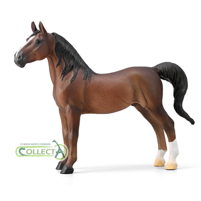 CollectA American Saddlebred Stallion Liver Chestnut