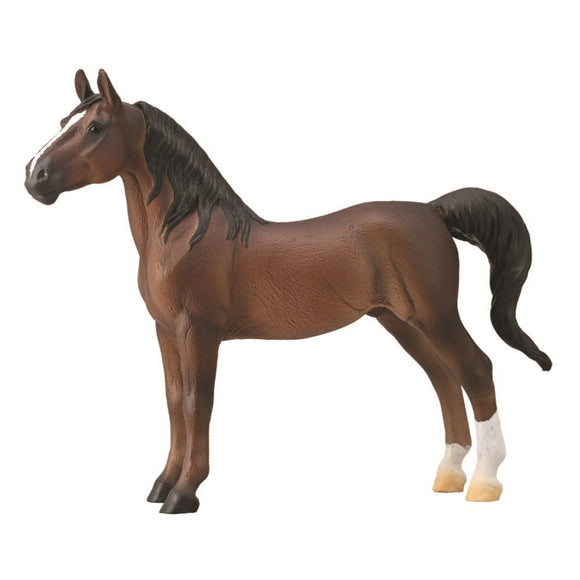 CollectA American Saddlebred Stallion Liver Chestnut