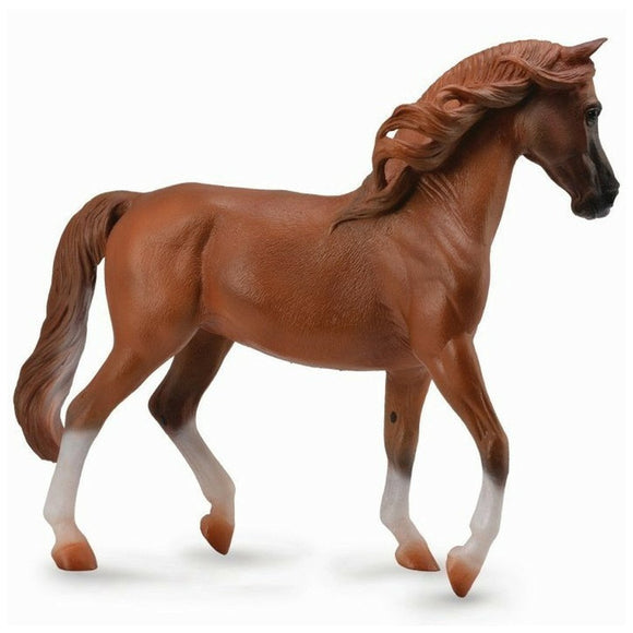 CollectA Arabian Mare - Chestnut Deluxe 1:12 Scale-88746-Animal Kingdoms Toy Store