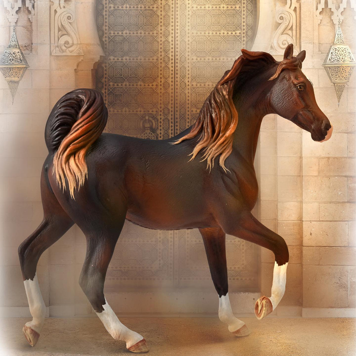CollectA Arabian Mare Liver Chestnut
