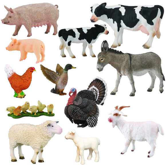 CollectA Farm Animals – 12 piece set
