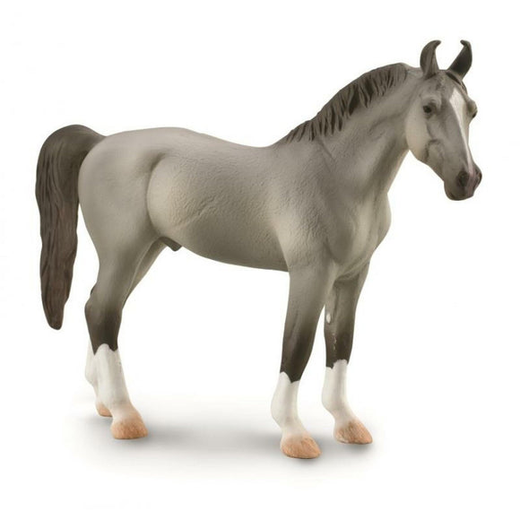 CollectA Marwari Stallion - Grey-88877-Animal Kingdoms Toy Store