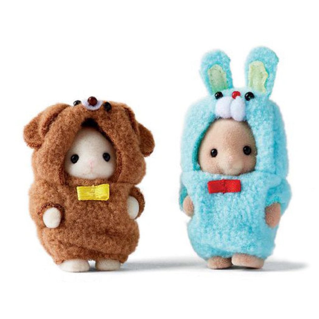 Sylvanian Families Exclusive Costume Cuties - Bunny & Puppy-5596-Animal Kingdoms Toy Store