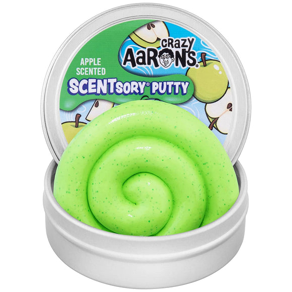 Crazy Aarons Scentsory Crisp Apple Thinking Putty