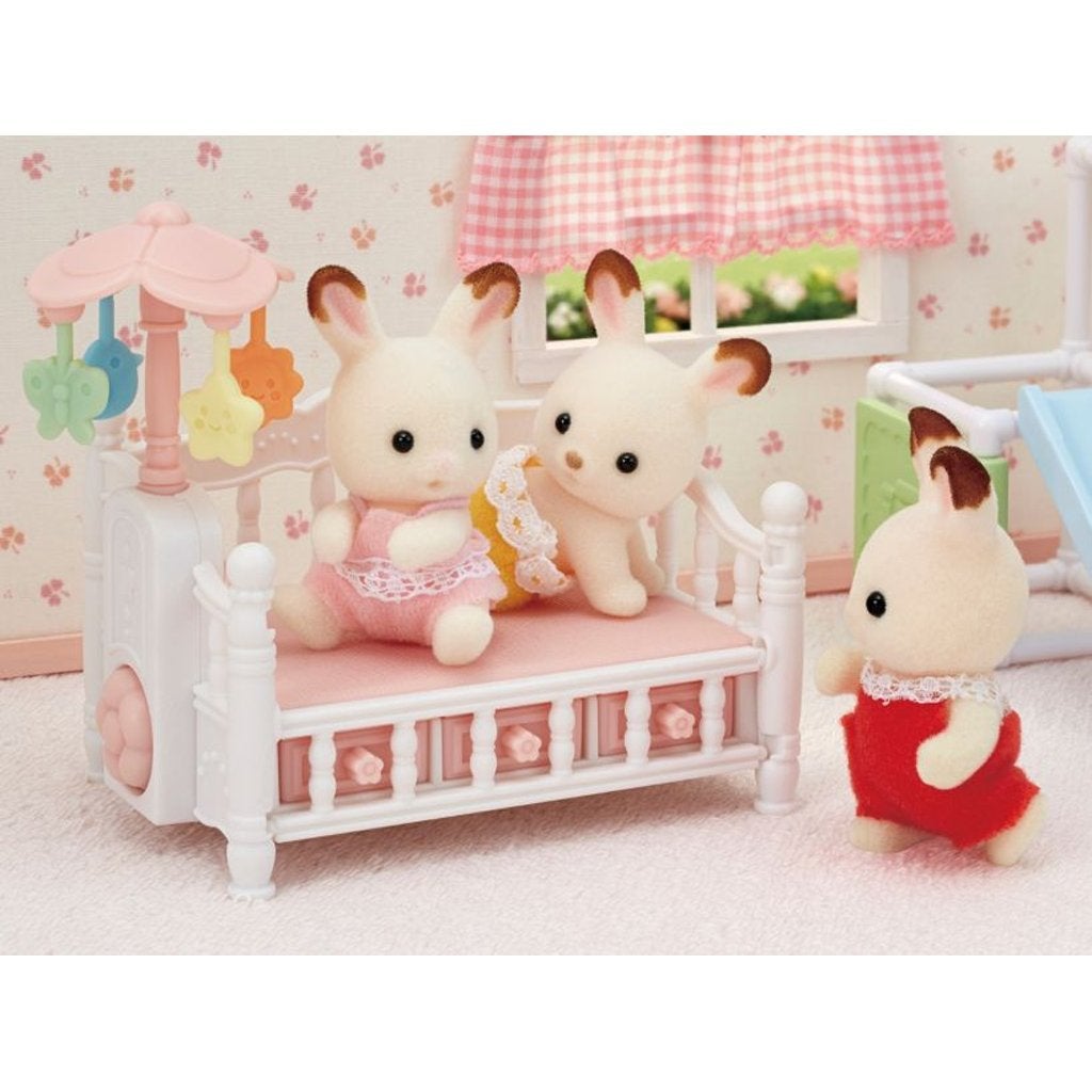 Sylvanian Families Triplets Crib with Mobile-5534-Animal Kingdoms Toy Store