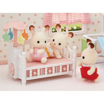 Sylvanian Families Triplets Crib with Mobile-5534-Animal Kingdoms Toy Store
