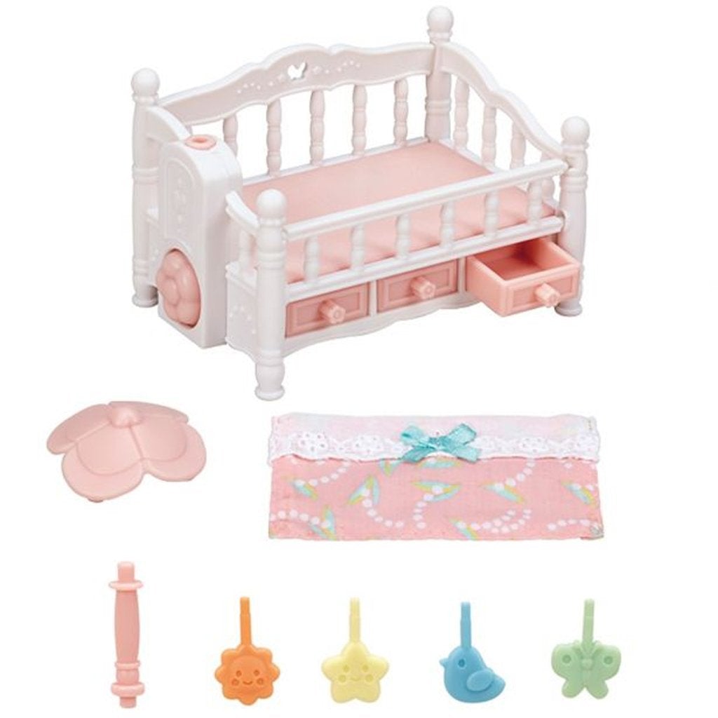 Sylvanian Families Triplets Crib with Mobile-5534-Animal Kingdoms Toy Store