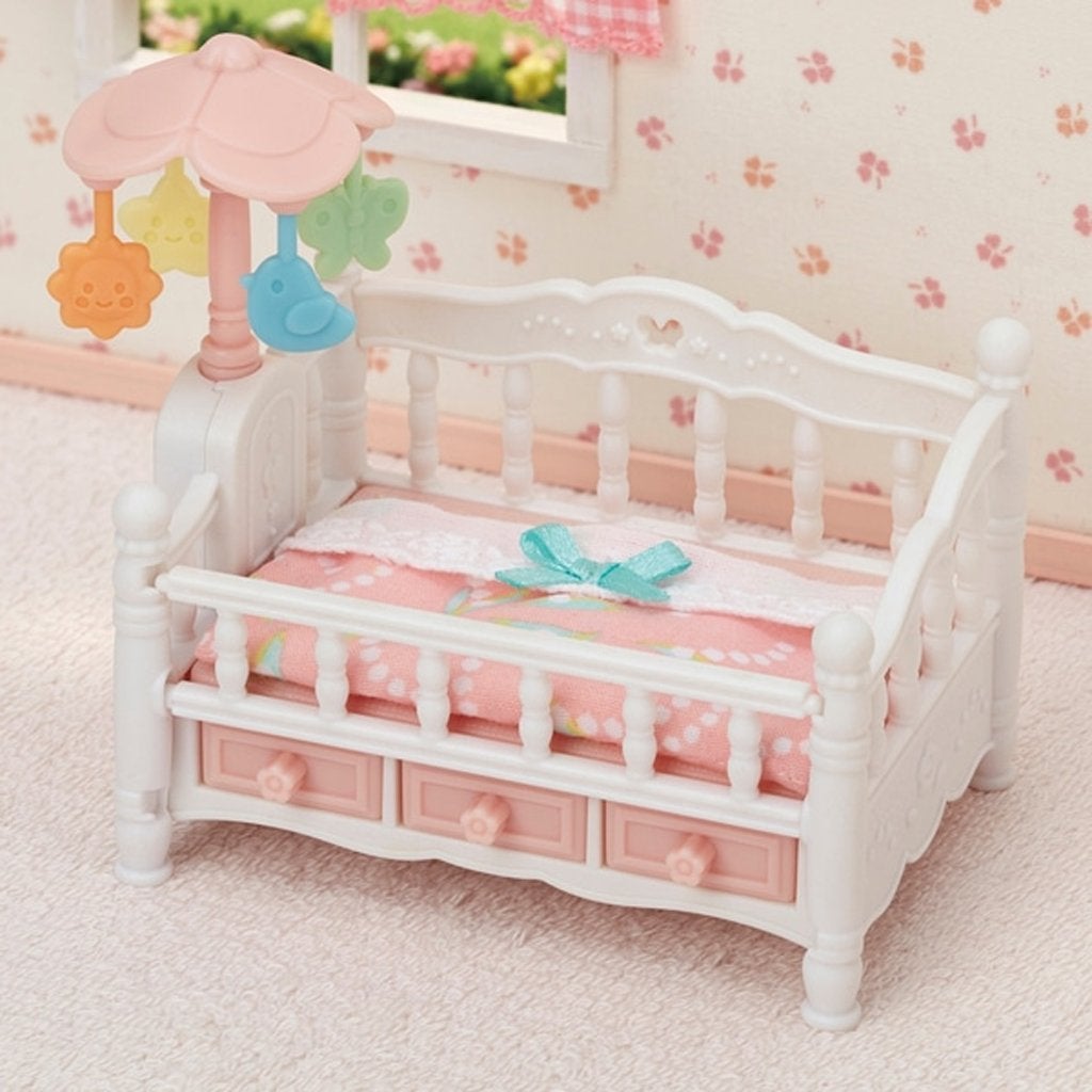 Sylvanian Families Triplets Crib with Mobile-5534-Animal Kingdoms Toy Store