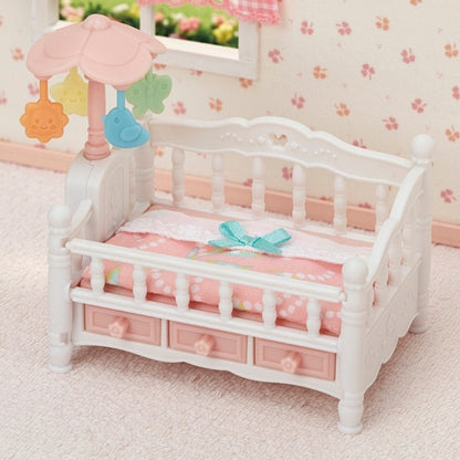 Sylvanian Families Triplets Crib with Mobile-5534-Animal Kingdoms Toy Store