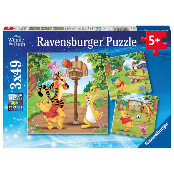 Ravensburger Disney Sports Day 3x49pc Puzzle-RB05187-8-Animal Kingdoms Toy Store