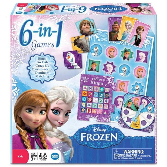 Disney Frozen 6 in 1 Game-RB20429-8-Animal Kingdoms Toy Store