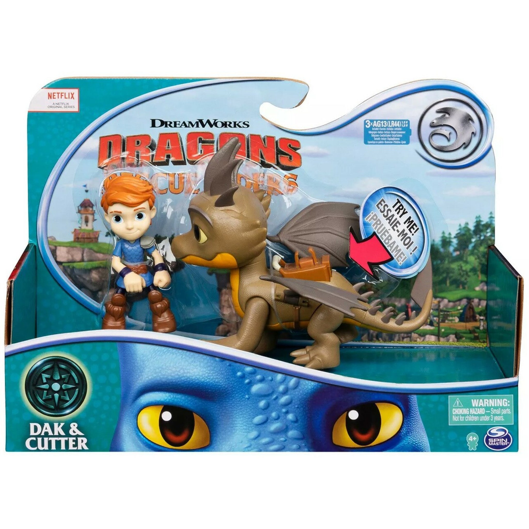 Dreamworks Dragons Rescue Riders - Cutter & Dak – Animal Kingdoms Toy Store