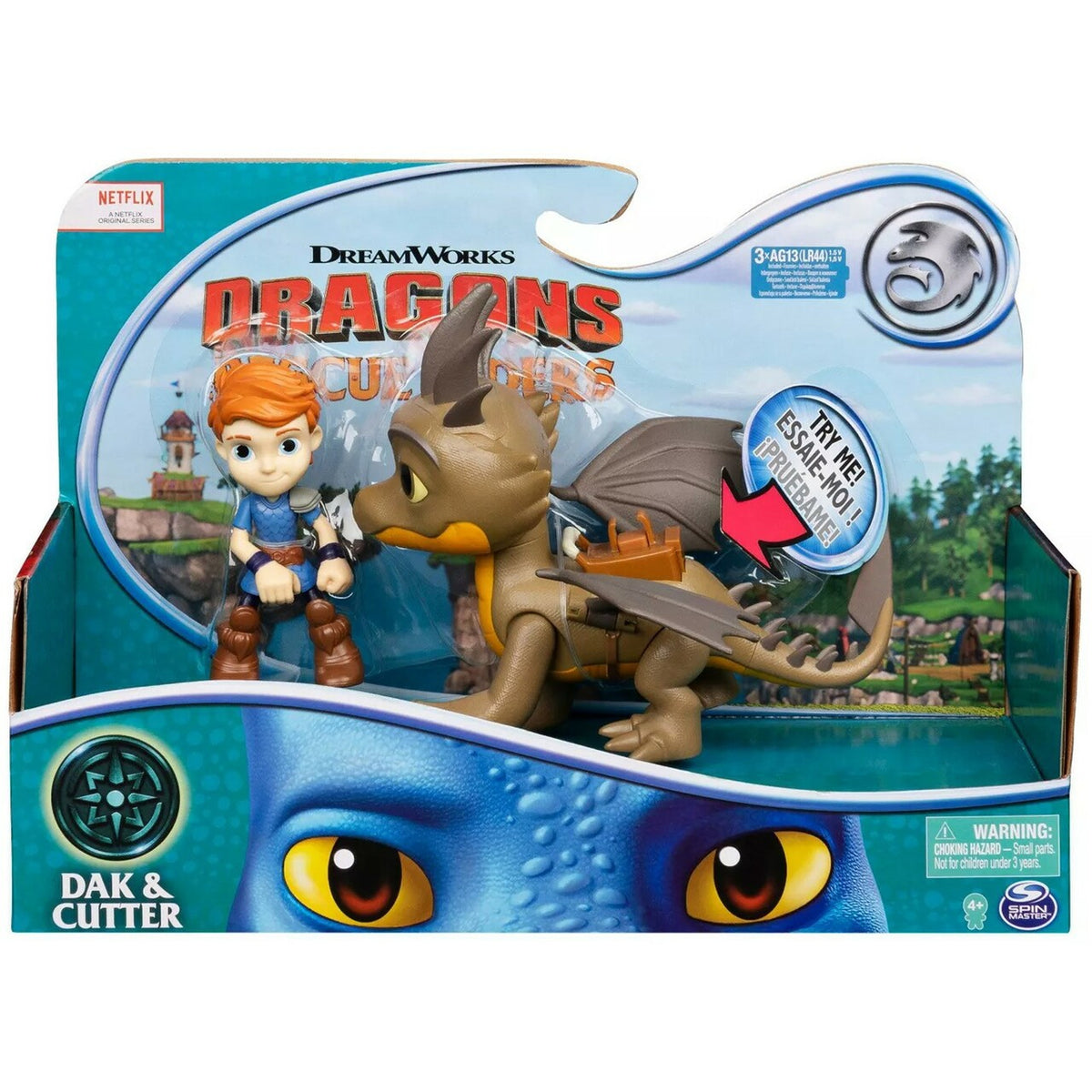 Dreamworks Dragons Rescue Riders - Cutter & Dak – Animal Kingdoms Toy Store