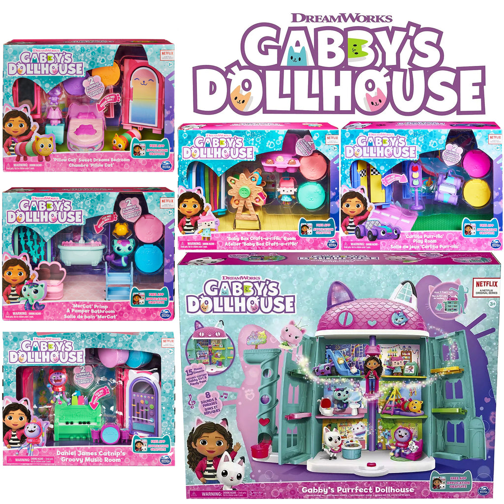 Gabby's Dollhouse Purrfect Dollhouse Bundle Animal Kingdoms Toy Store