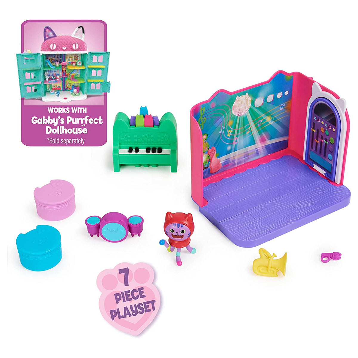 Gabby's Dollhouse - Groovy Music Room