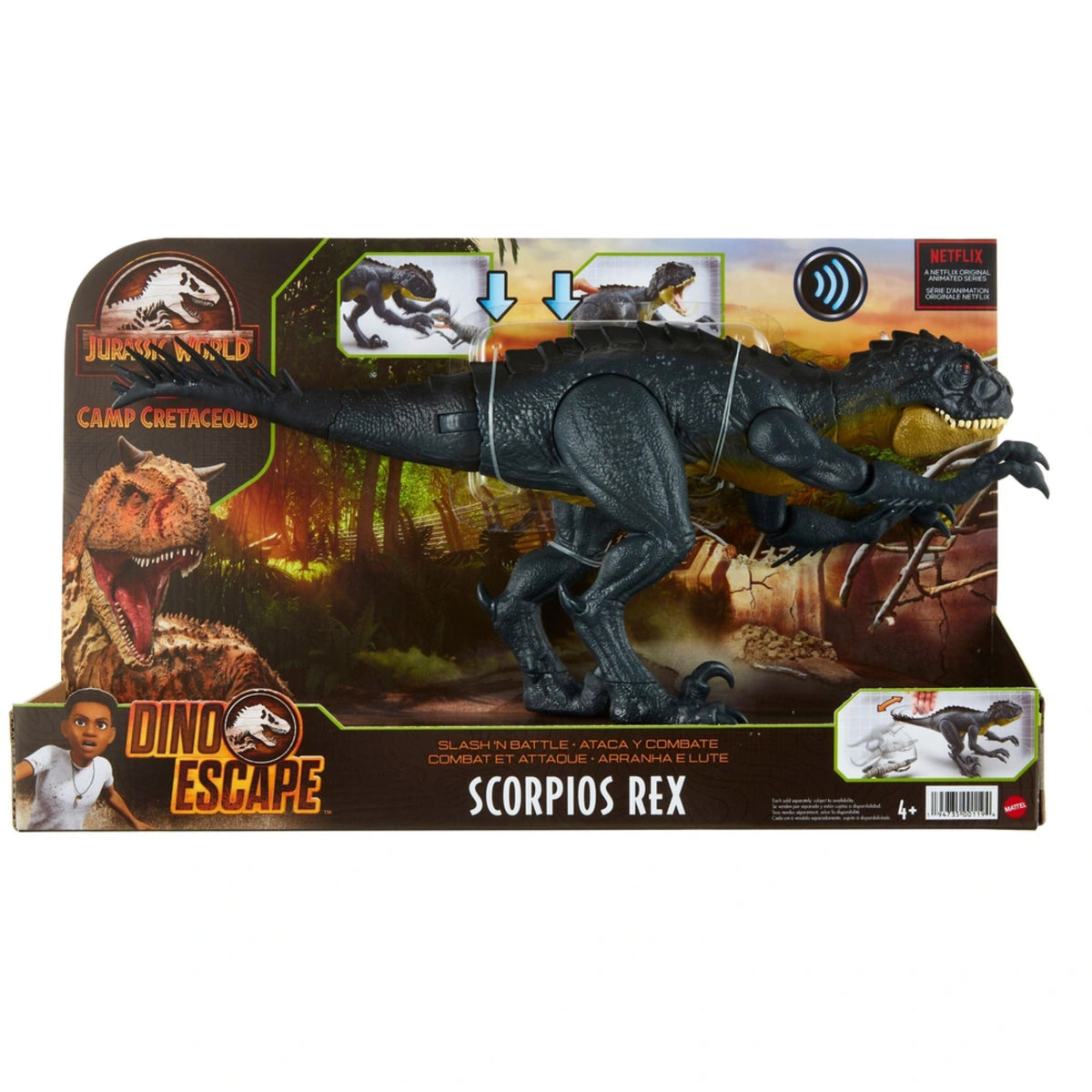 Jurassic World Slash 'N Battle Stinger Dino - Scorpios Rex