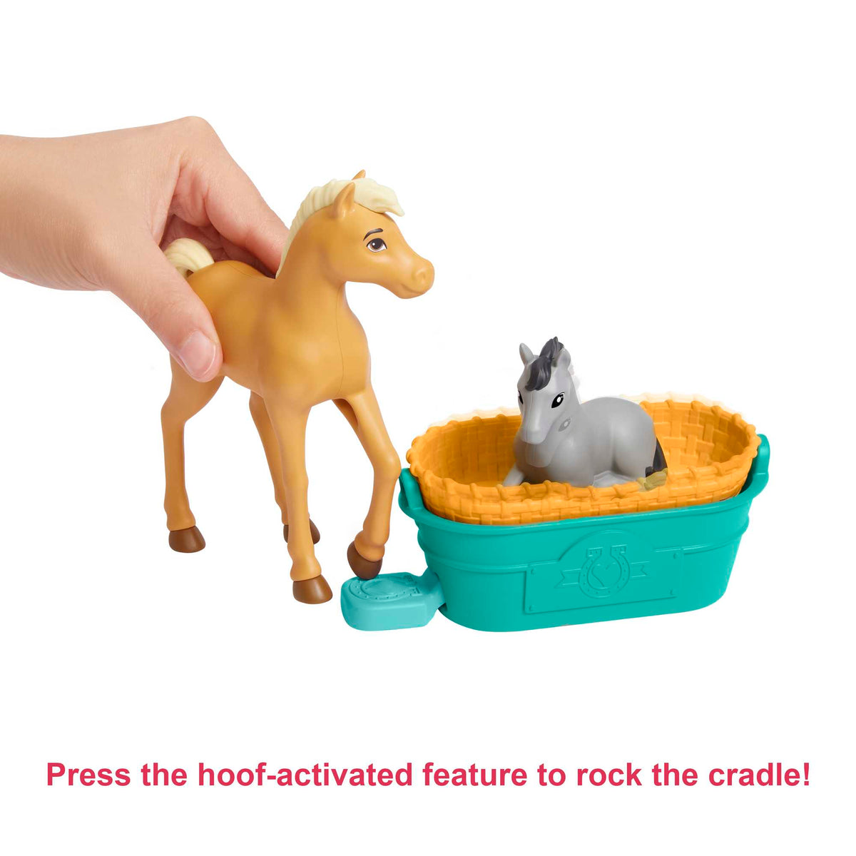 Mattel Dreamworks Spirit Lucky's Foal Nursery Playset