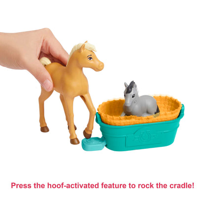 Mattel Dreamworks Spirit Lucky's Foal Nursery Playset