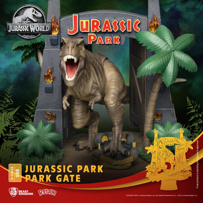 Beast Kingdom D Stage Jurassic Park - Park Gate