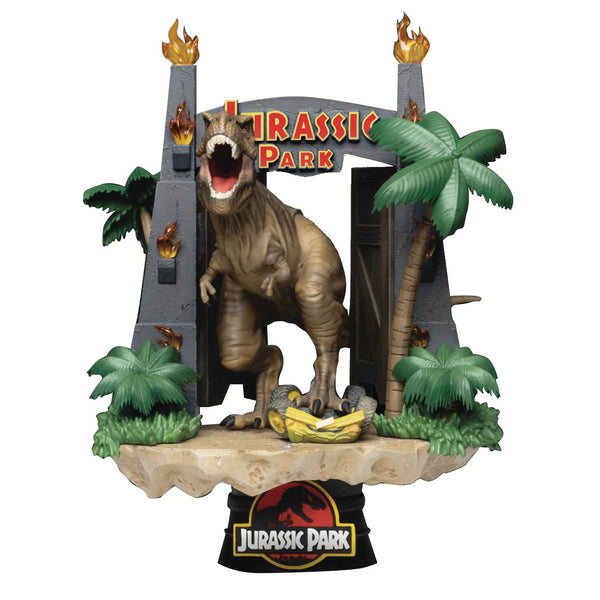 Beast Kingdom D Stage Jurassic Park - Park Gate