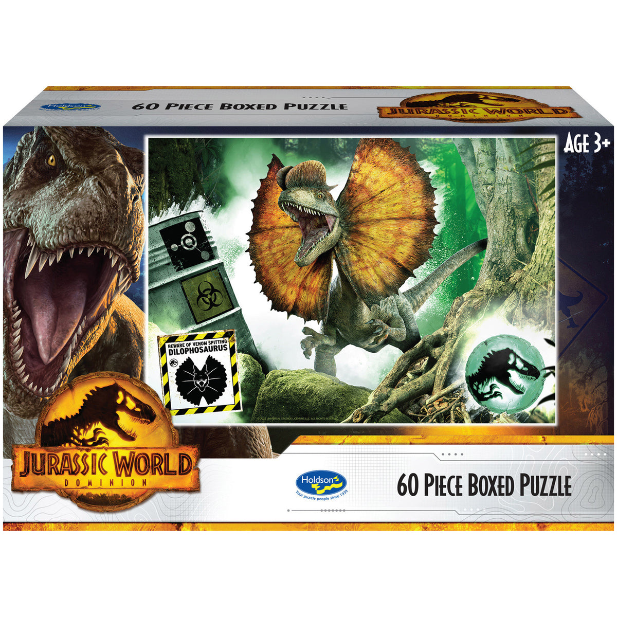 Jurassic World Dominion Dilophosaurus 60pc