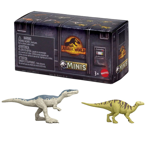 Jurassic World Dominion Minis Baryonyx and Iguanodon