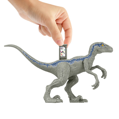 Jurassic World Ferocious Pack Velociraptor Blue