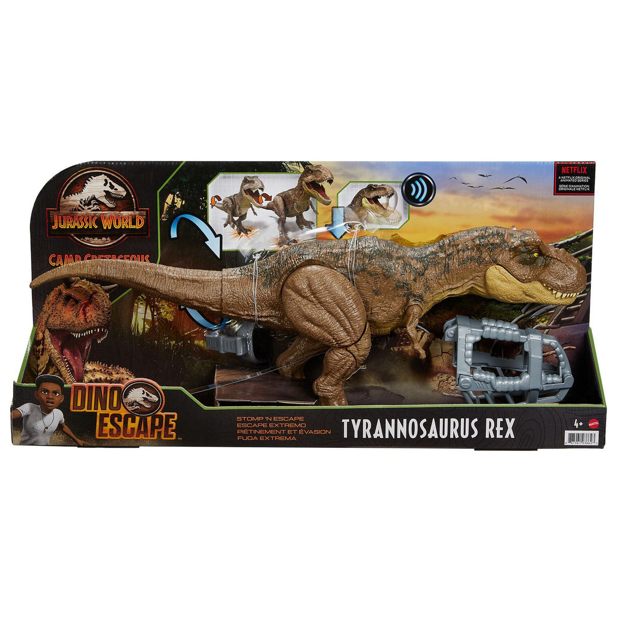 Jurassic World Stomp N' Escape T. Rex