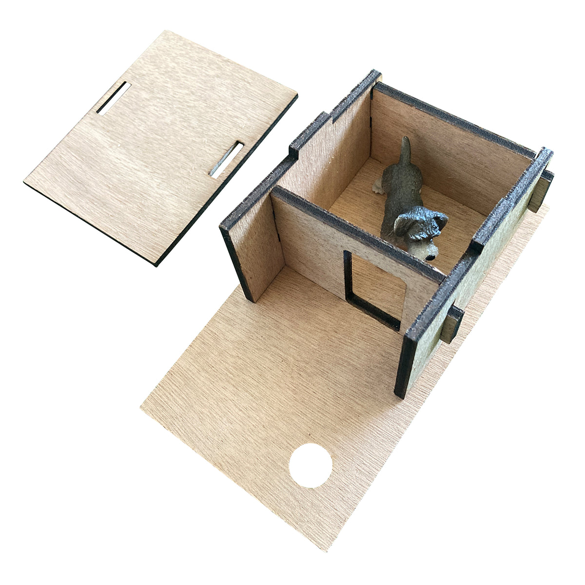 Kea Play Wooden Small Dog Kennel