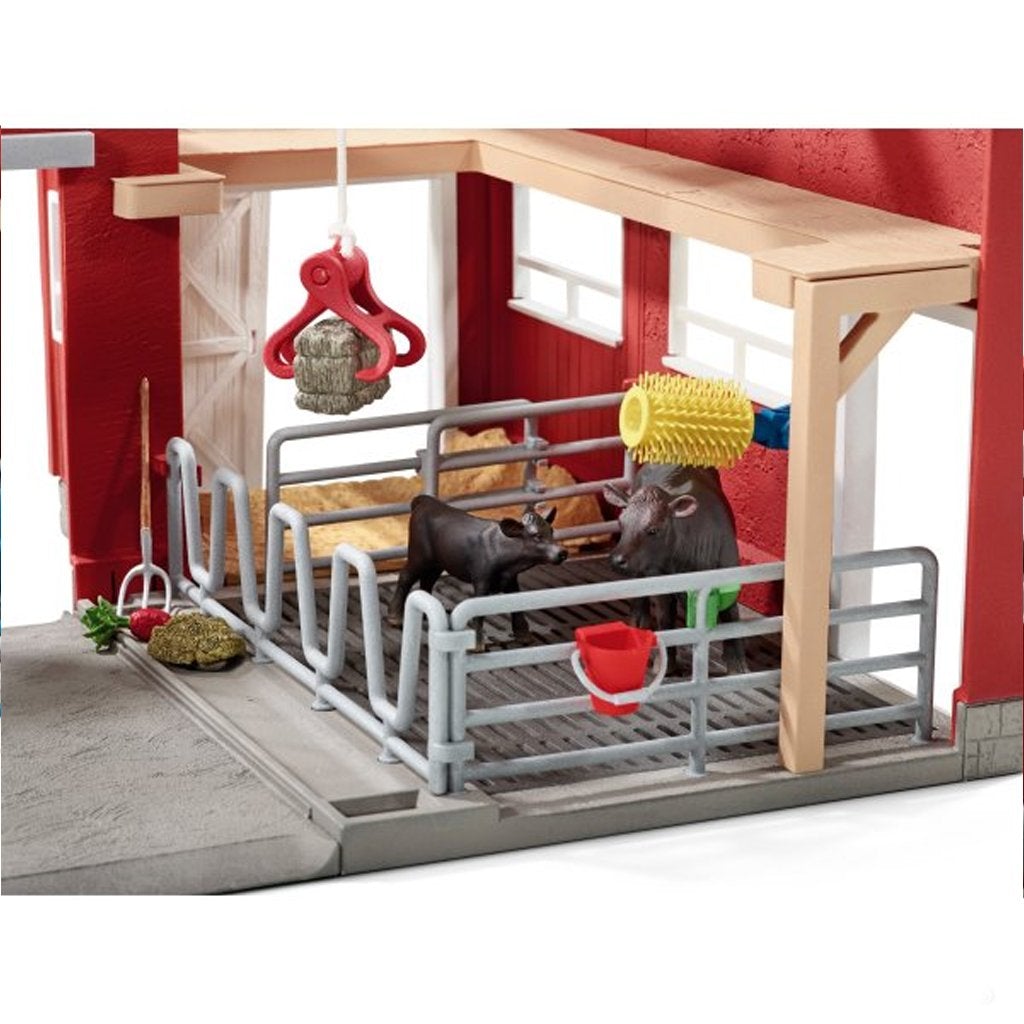 Schleich Limited Edition Large farm with Black Angus-72102-Animal Kingdoms Toy Store