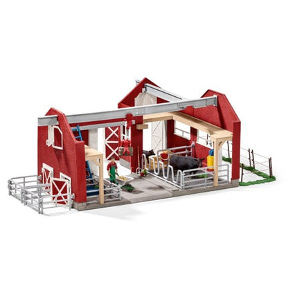 Schleich Limited Edition Large farm with Black Angus-72102-Animal Kingdoms Toy Store