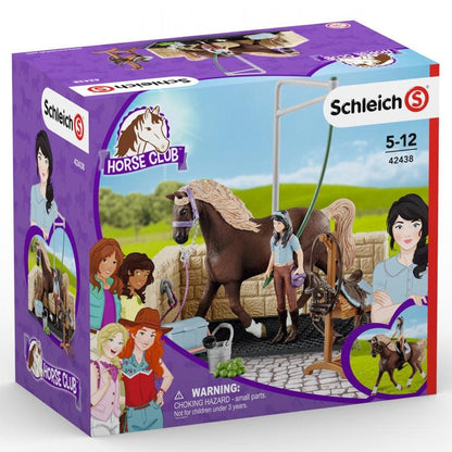 Schleich Emily's Horse Wash-42438-Animal Kingdoms Toy Store
