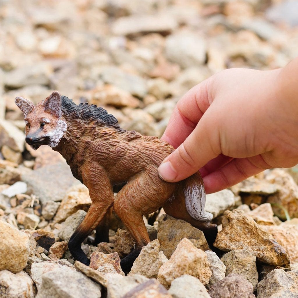 Safari Ltd Maned Wolf-SAF100367-Animal Kingdoms Toy Store