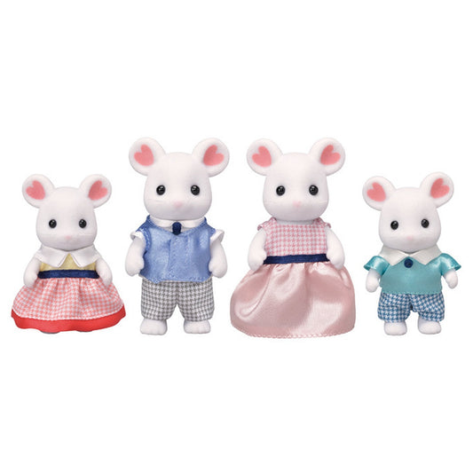 Sylvanian Families Marshmallow Mouse Family-5308-Animal Kingdoms Toy Store