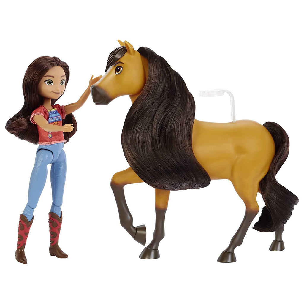 Mattel Dreamworks Spirit Untamed - Lucky & Spirit – Animal Kingdoms Toy ...