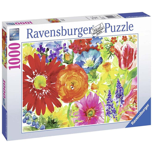 Ravensburger Abundant Blooms 1000pc Puzzle-RB19729-3-Animal Kingdoms Toy Store