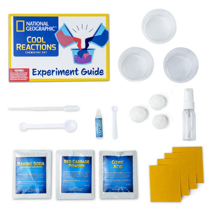 National Geographic Cool Reactions Chemistry Kit-NGCHEMCR-Animal Kingdoms Toy Store