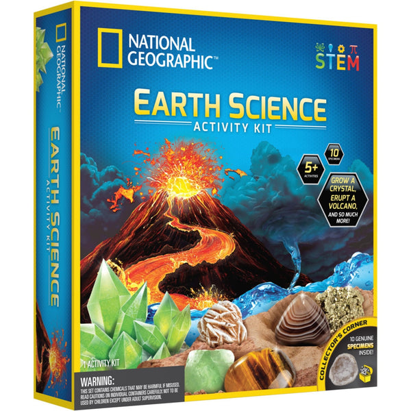 National Geographic Mega Earth Science Kit-NGMEGAEARTHINT-Animal Kingdoms Toy Store